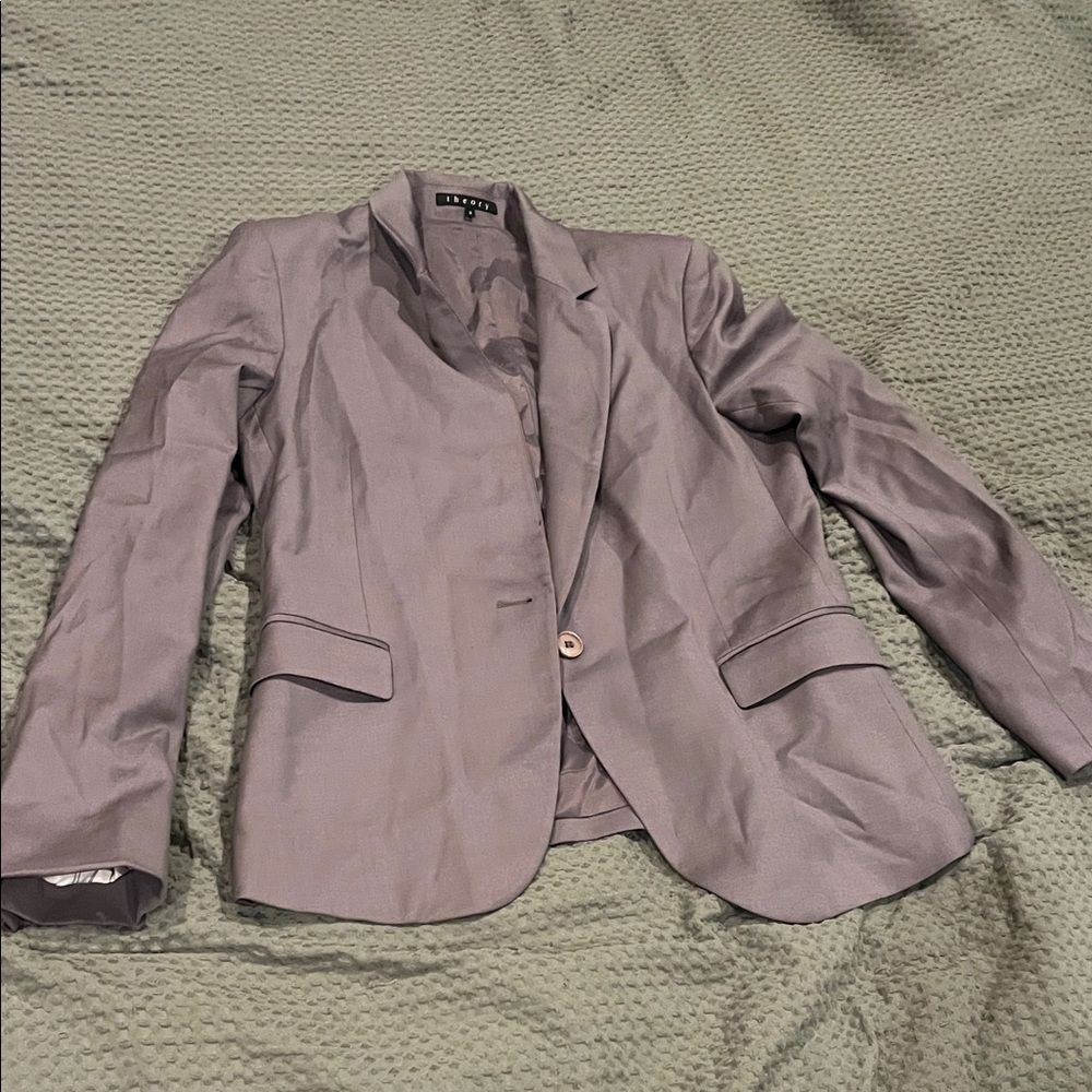 Theory Light Gray Women's Blazer